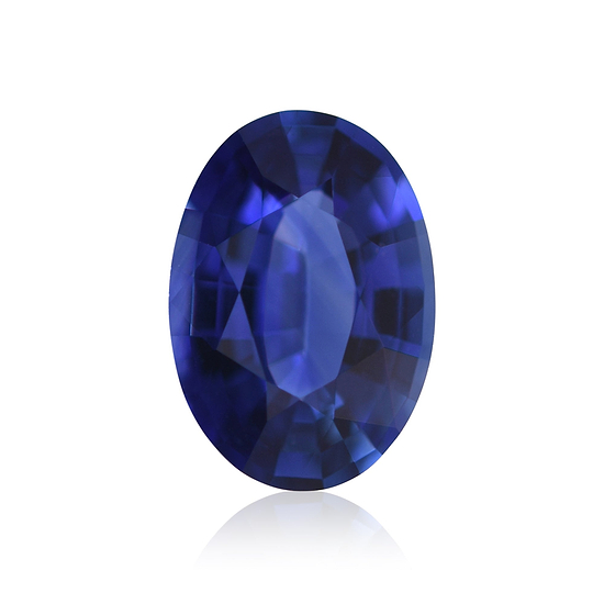 0.77 Carat Blue SRI LANKAN Oval Sapphire