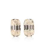 0.89 Carat Light Brown Cushion Diamonds (VS)