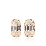 0.89 Carat Light Brown Cushion Diamonds (VS)