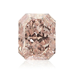 1.01 Carat Fancy Brownish Pink Radiant Diamond VS1 GIA