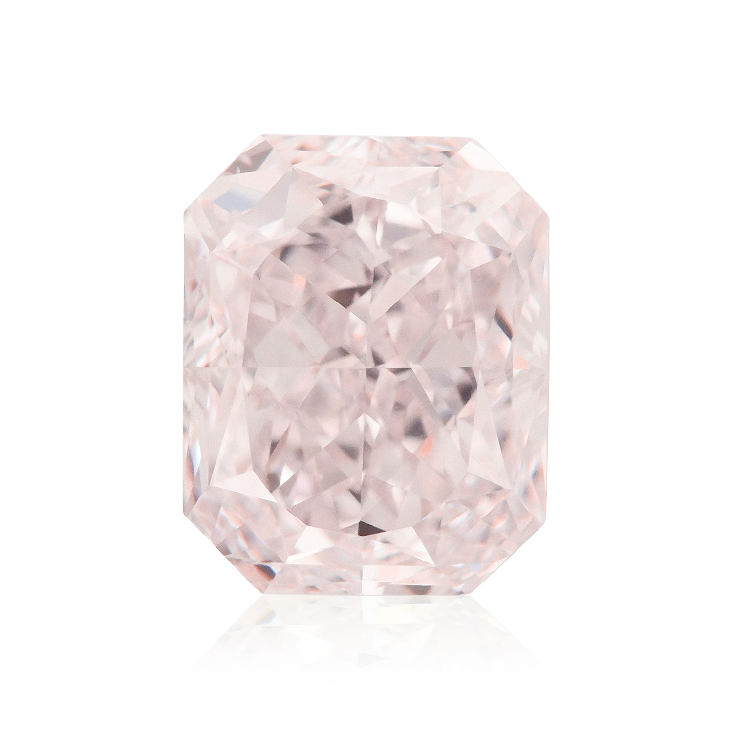 1.01 Carat Light Pink Radiant Diamond VS2 GIA