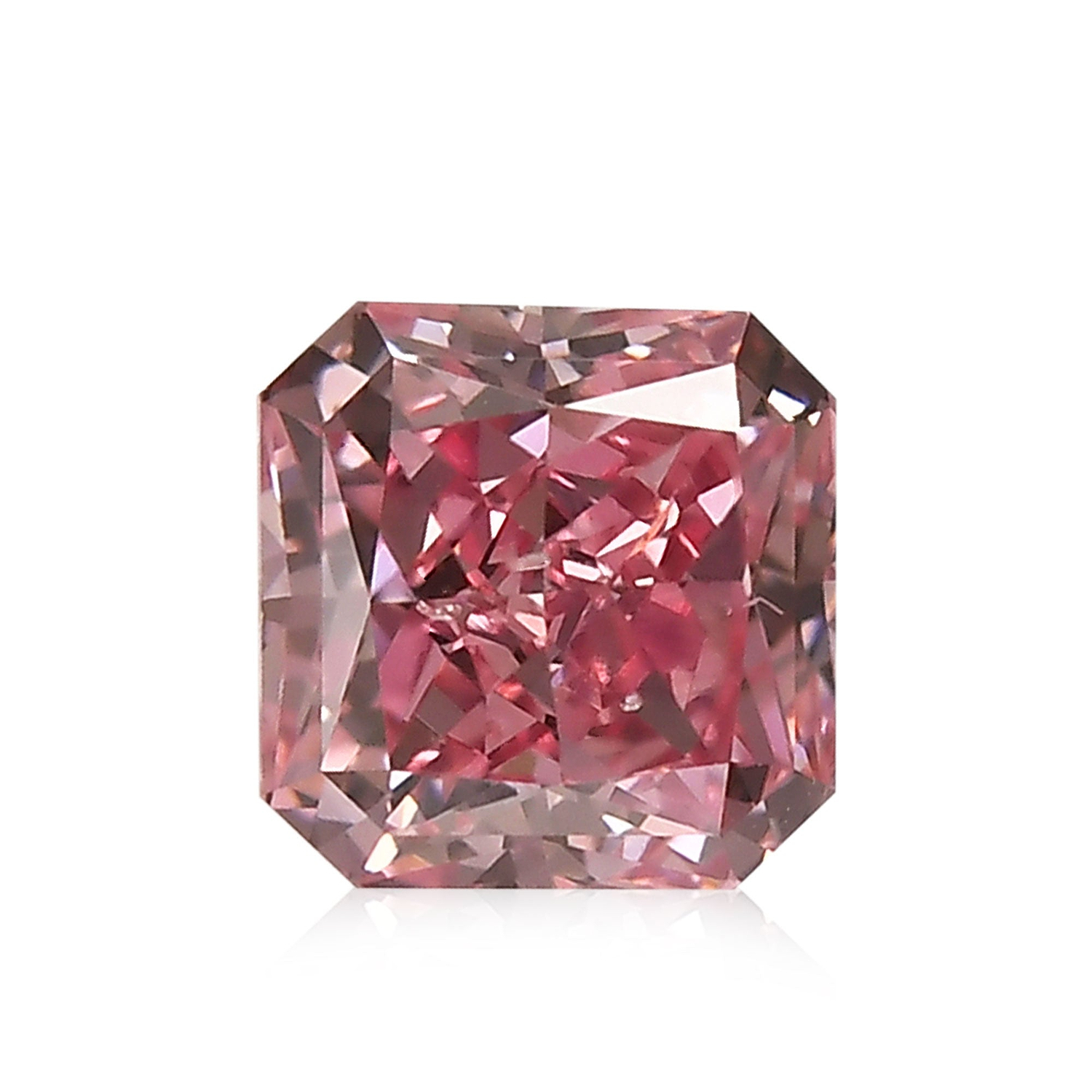 1.05 Carat Fancy Vivid Pink Radiant Argyle Diamond SI2 GIA