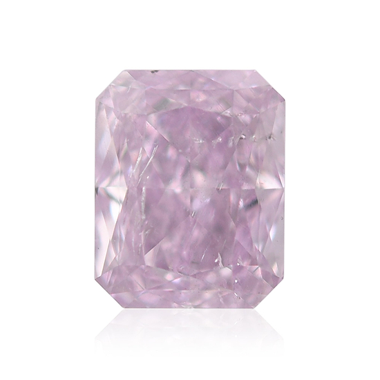 1.05 Carat Fancy Pink Purple Radiant Diamond I1 GIA