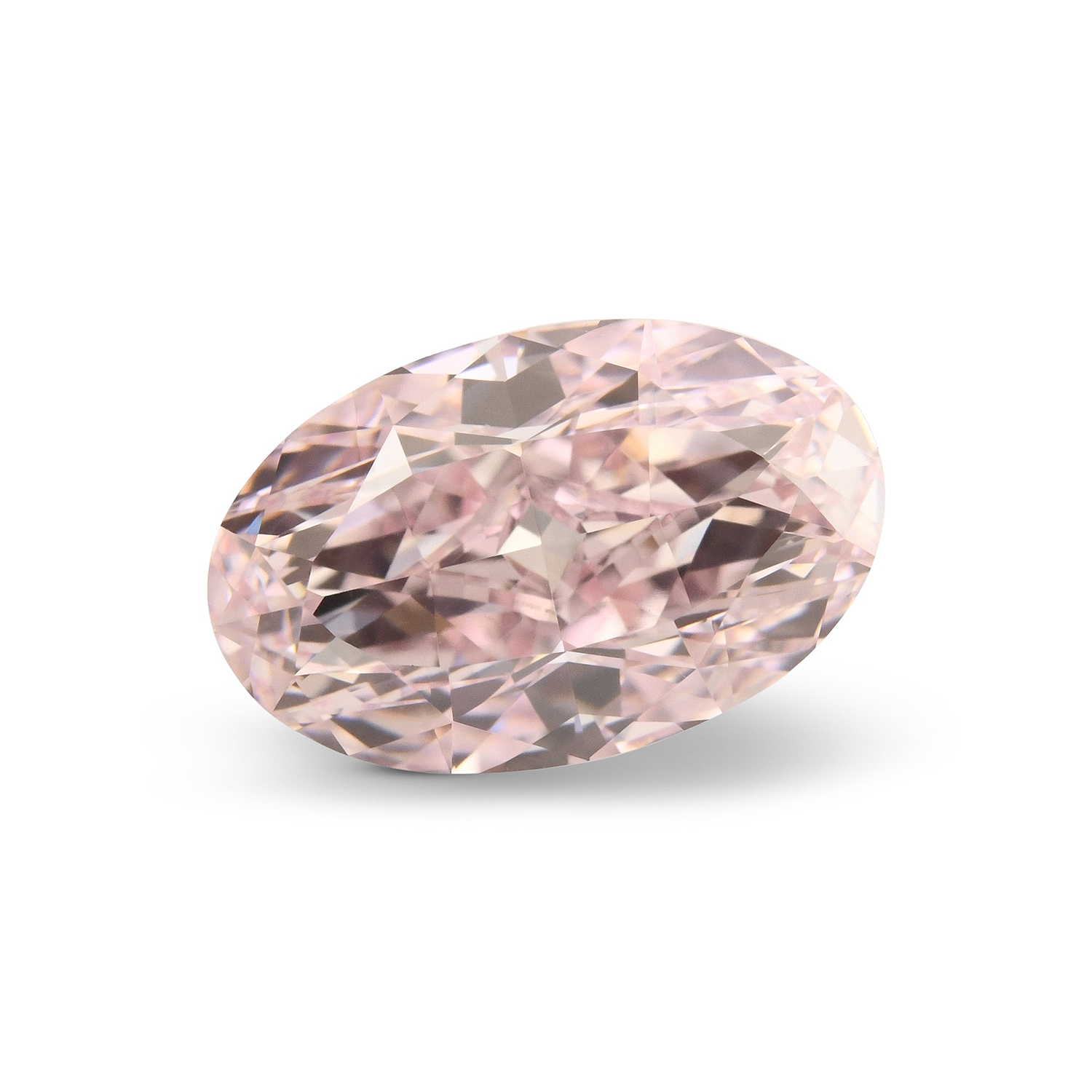 1.08 Carat Fancy Pink Oval Diamond VS1 GIA