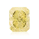 1.08 Carat Fancy Yellow Radiant Diamond VVS2 GIA