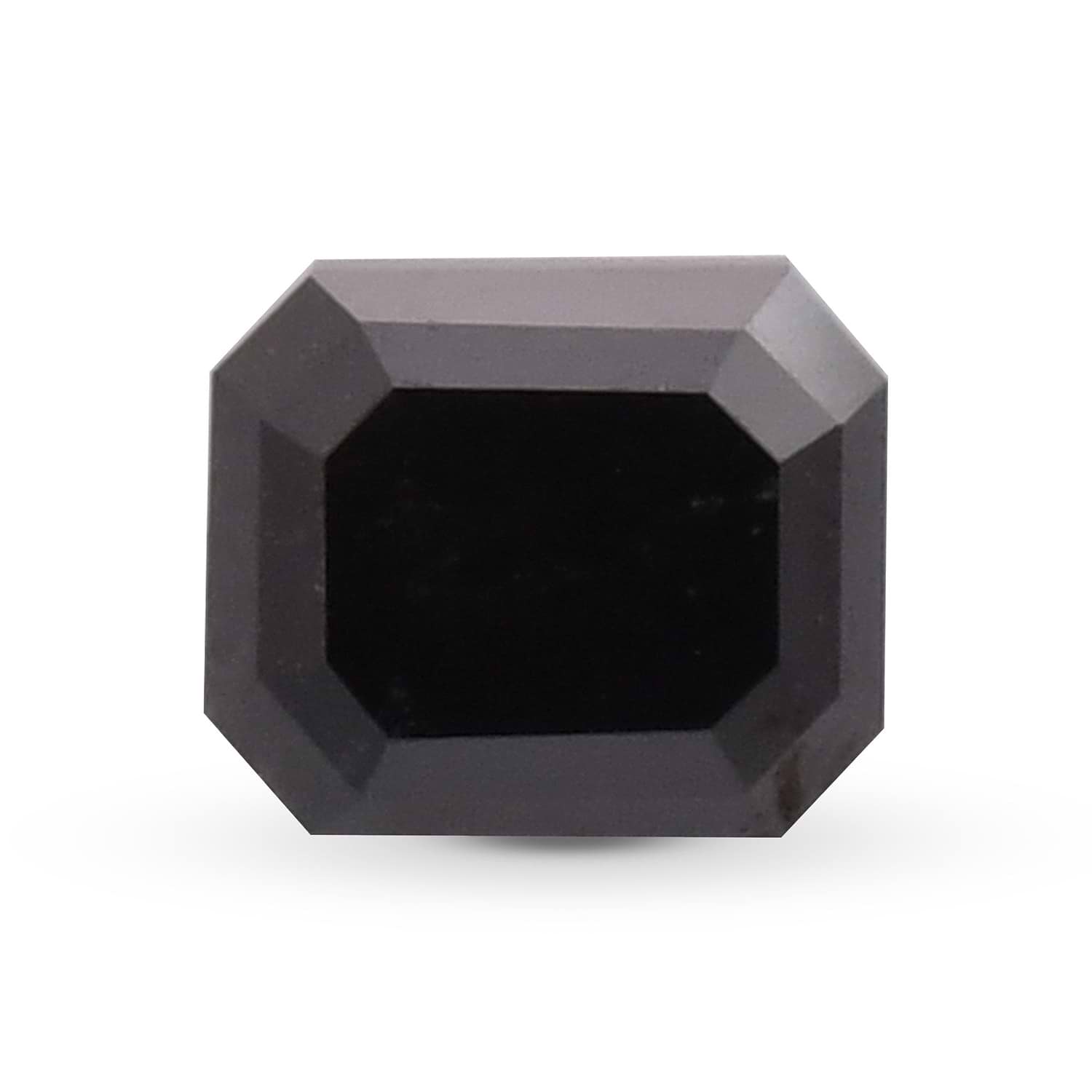1.10 Carat Fancy Black Emerald Diamond GIA