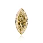 1.21 Carat Fancy Brownish Yellow Marquise Diamond VS2 GIA