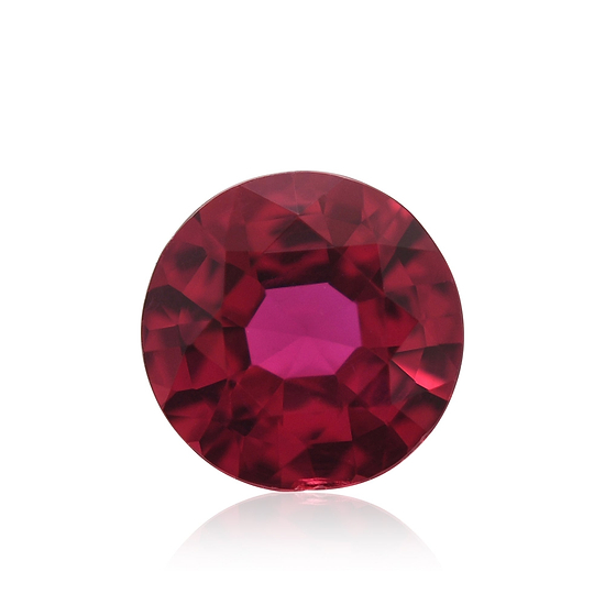 1.22 Carat Red MOZAMBIQUE Round Ruby CD