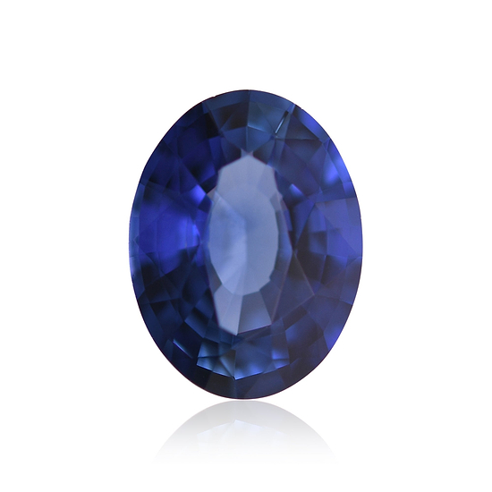 1.35 Carat Blue SRI LANKAN Oval Sapphire