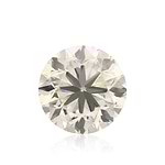 1.50 Carat Very Light Green Round Diamond SI1 GIA