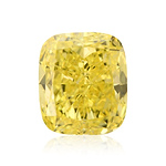 1.89 Carat Fancy Vivid Yellow Cushion Diamond SI1 GIA