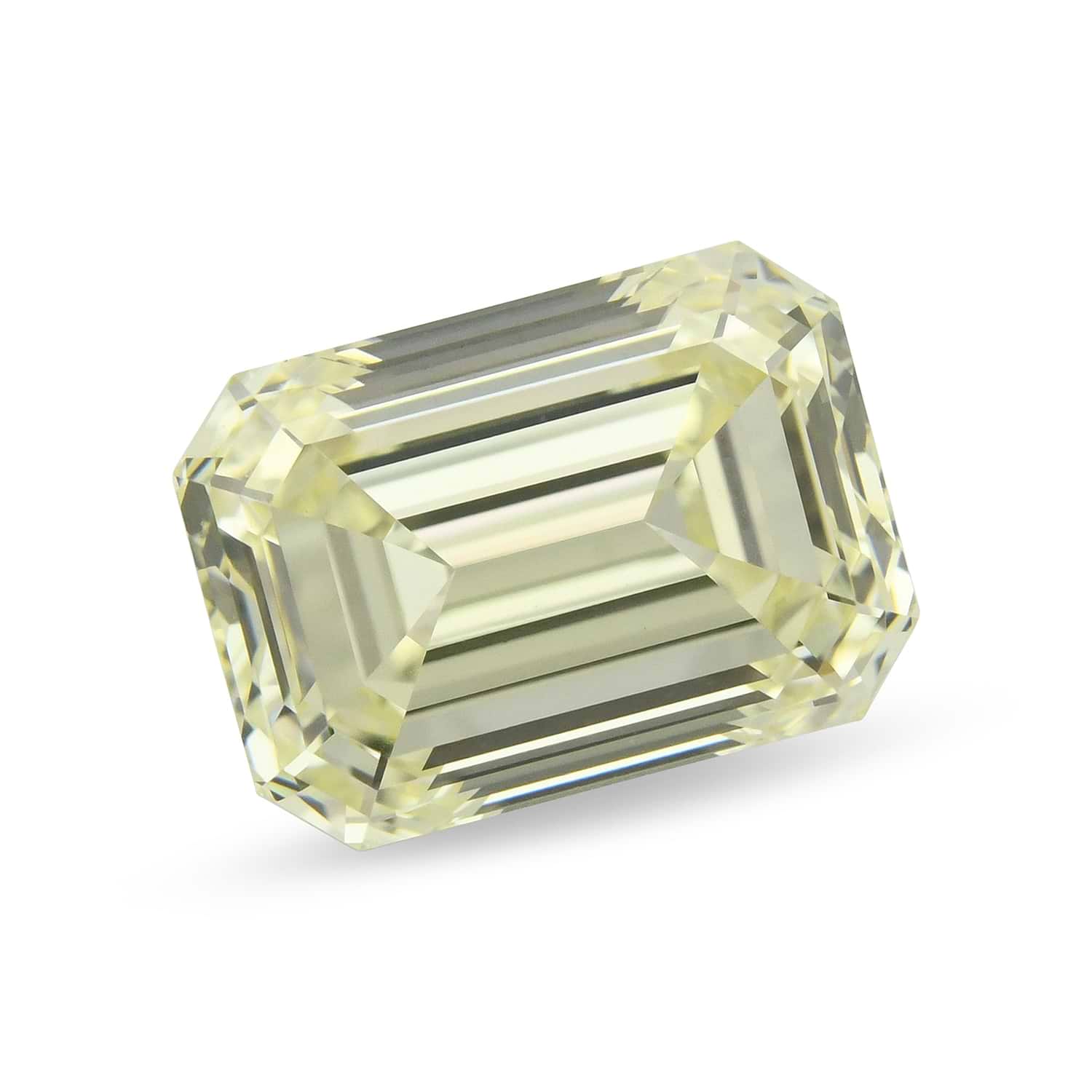 1.90 Carat O-P Emerald Diamond VS2 GIA