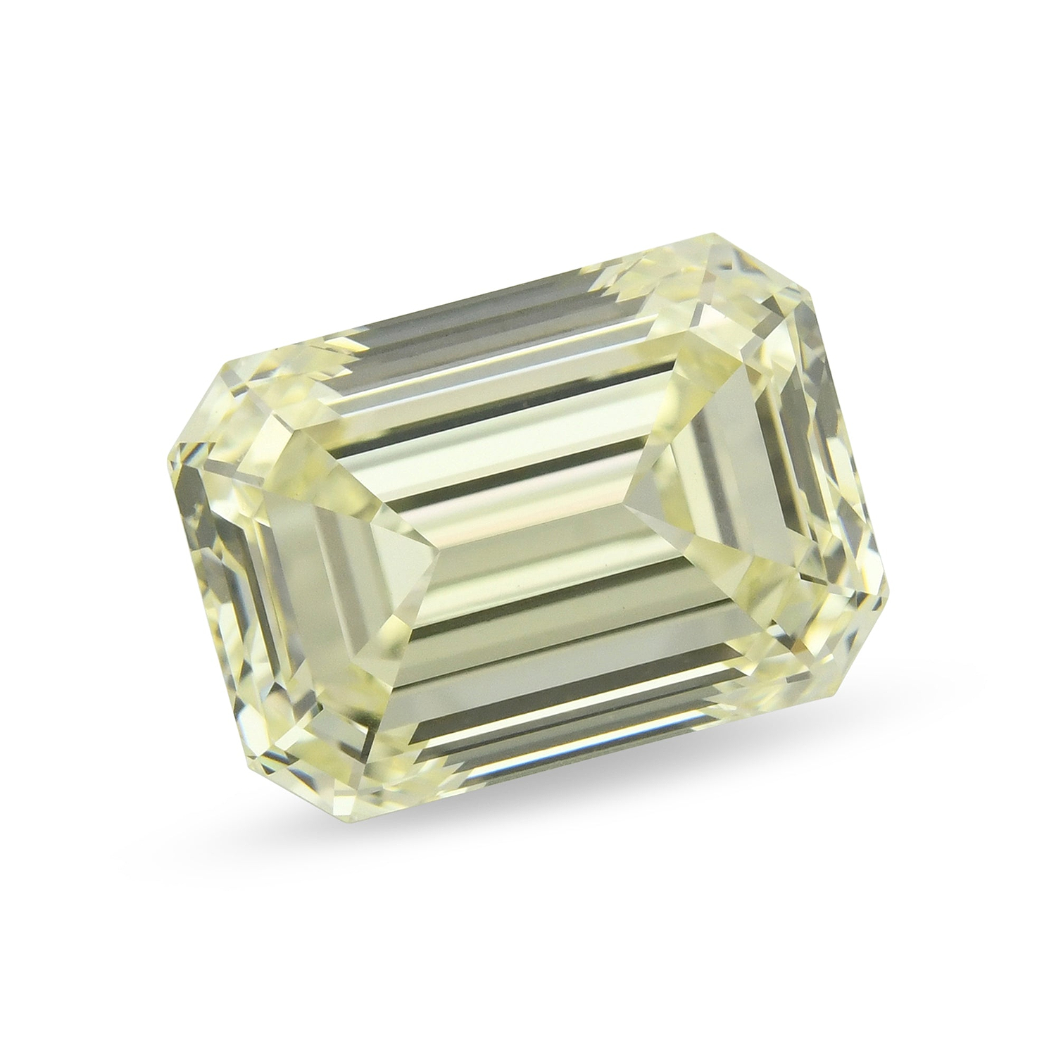 1.90 Carat O-P Emerald Diamond VS2 GIA