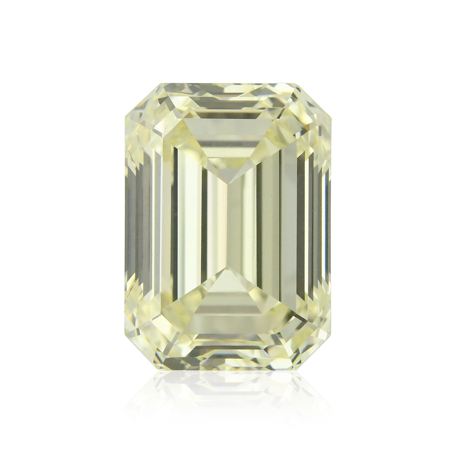 1.90 Carat O-P Emerald Diamond VS2 GIA