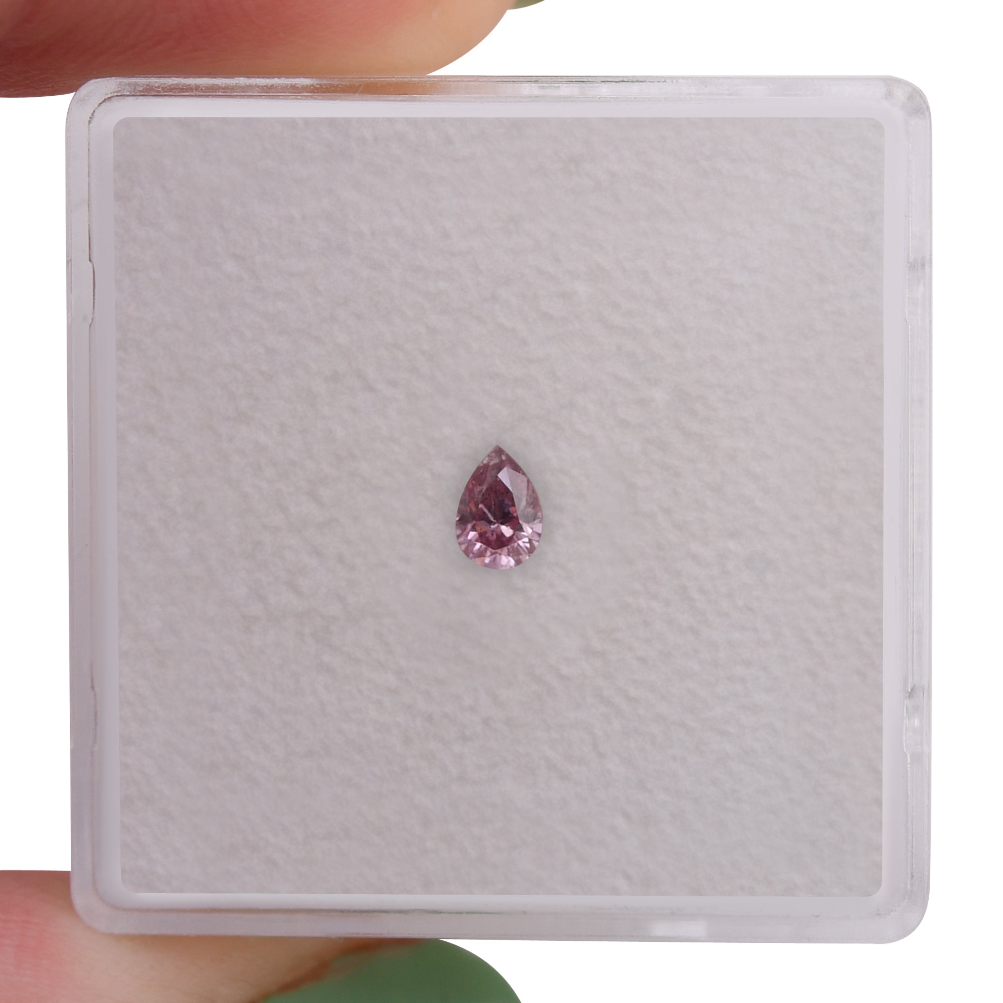 fancy　purple　pink Fancy Intense Purple Pink Pear Shape Diamond Ring – Rare Colors