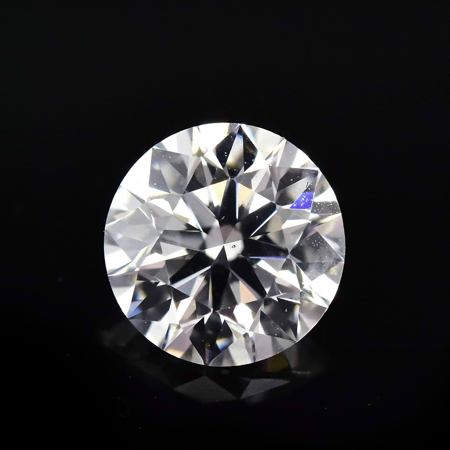 0.50 Carat H Round Brillant Diamond SI1 GIA