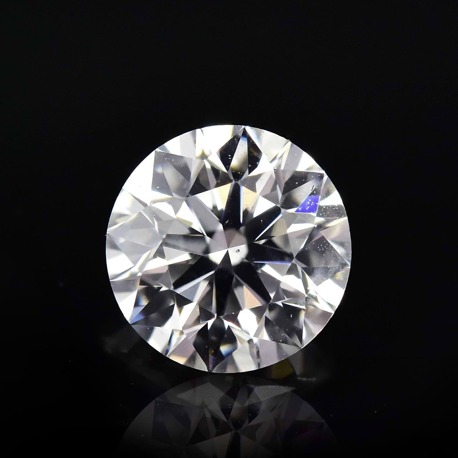 0.50 Carat H Round Brillant Diamond SI1 GIA