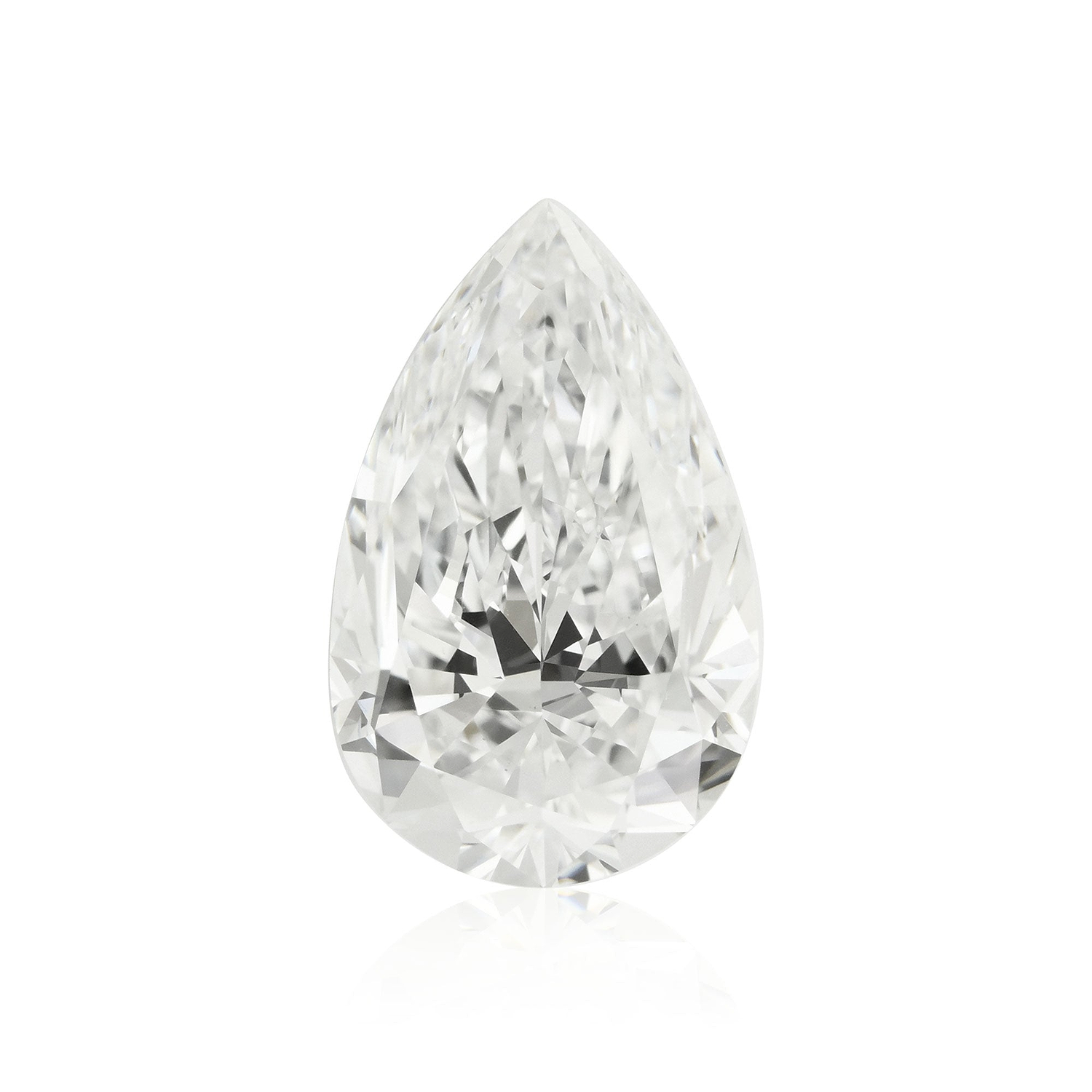 2.01 Carat D Pear Diamond VS2 GIA