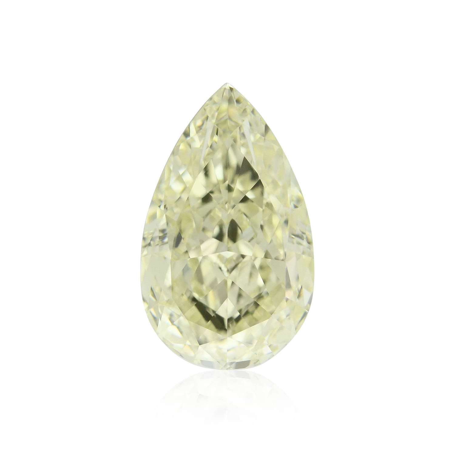 2.01 Carat O-P Pear Diamond VS1 GIA