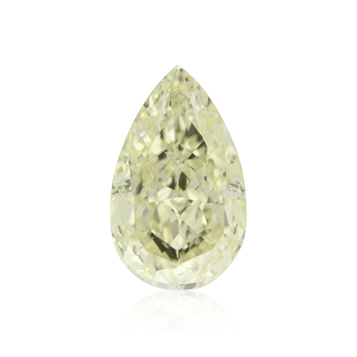 2.01 Carat O-P Pear Diamond VS1 GIA