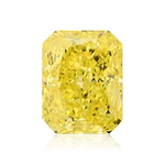 2.22 Carat Fancy Vivid Yellow Radiant Diamond VVS1 GIA