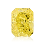 2.22 Carat Fancy Vivid Yellow Radiant Diamond VVS1 GIA
