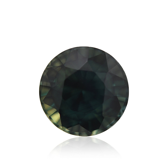 2.24 Carat Green MADAGASCAR Round Sapphire