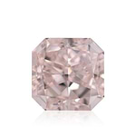 Diamante rosa-arancio Fancy a taglio Radiant da 2,45 carati, purezza VS2, certificazione GIA