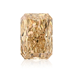 2.51 Carat Fancy Yellow Brown Radiant Diamond VS1 GIA
