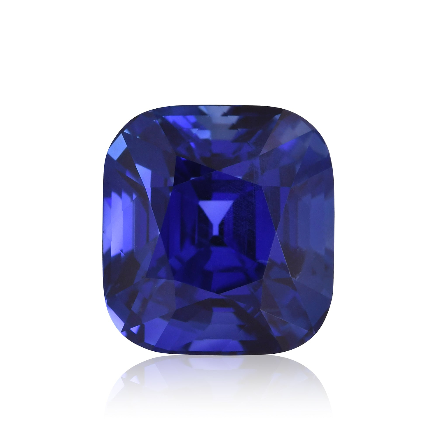 22.06 Carat Blue SRI LANKAN Cushion Sapphire AGL