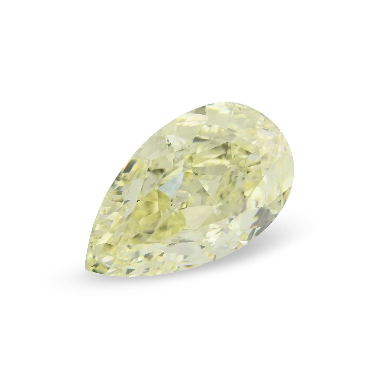 3.15 Carat S-T Pear Diamond VVS1 GIA