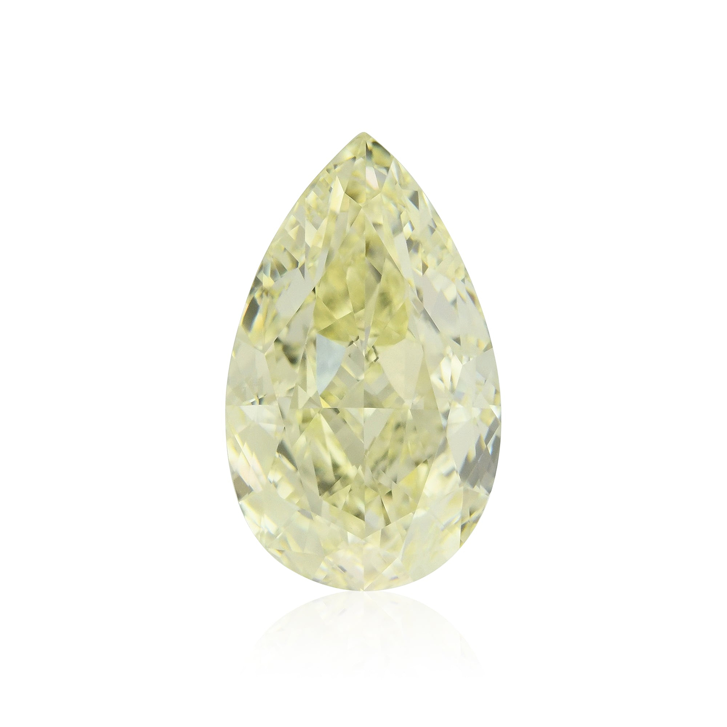 3.15 Carat S-T Pear Diamond VVS1 GIA