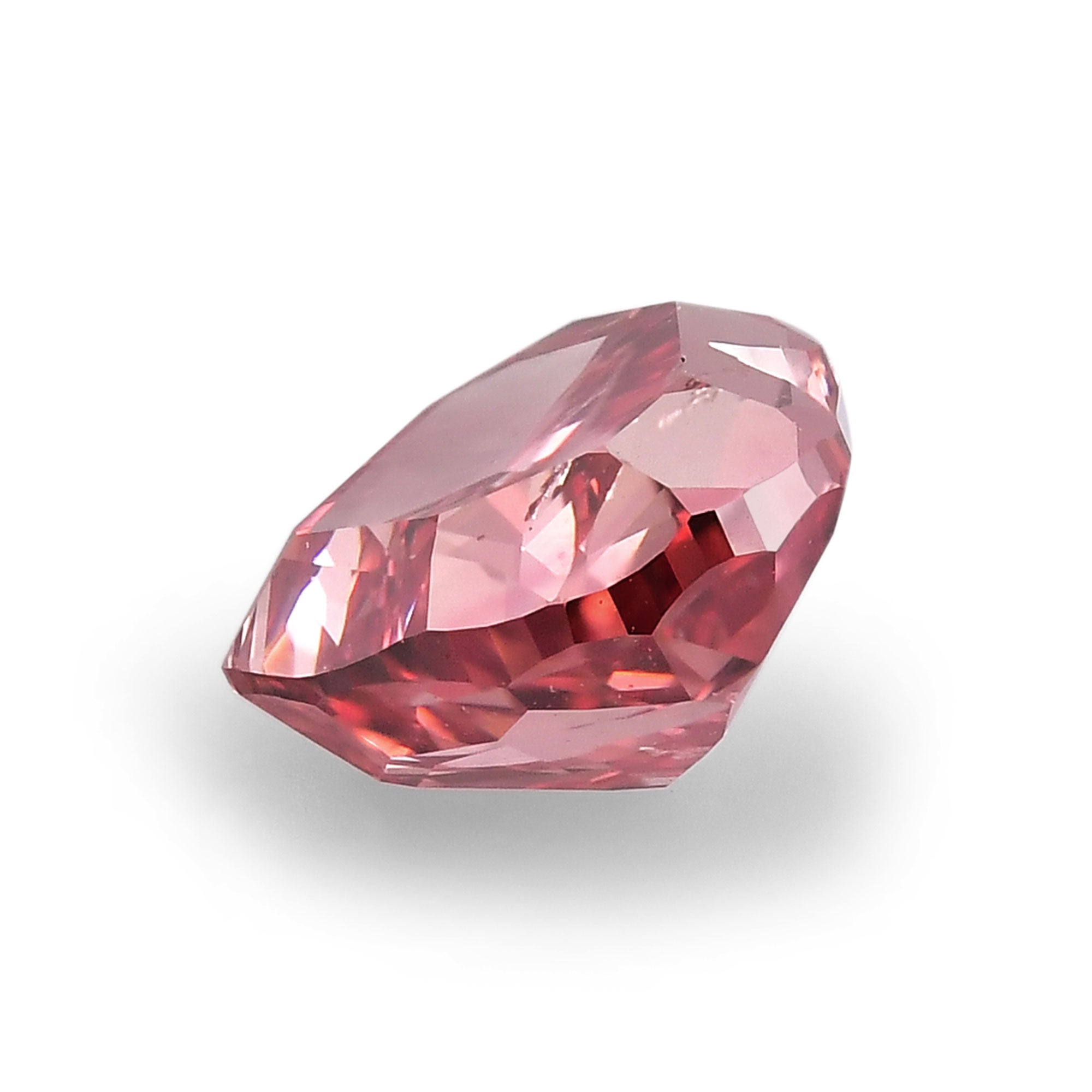 1.01 Carat Fancy Deep Pink HEART Diamond SI2 GIA | LEIBISH