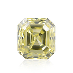 0.70 Carat Fancy Yellow Emerald Diamond VVS2 IGI