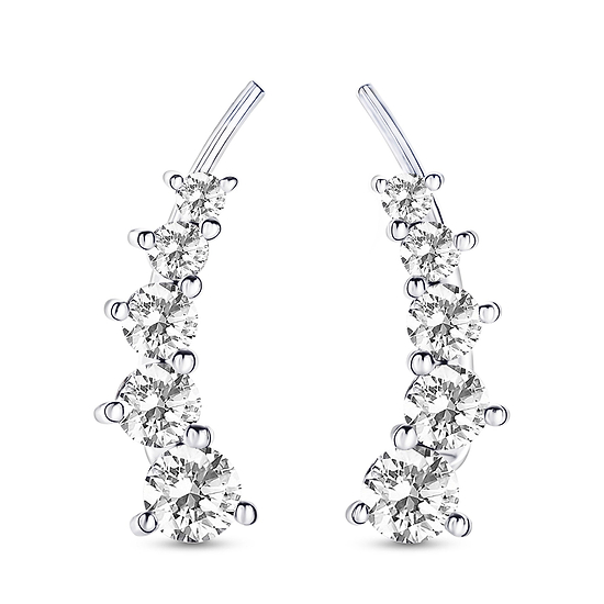 Crawler Diamond Earrings