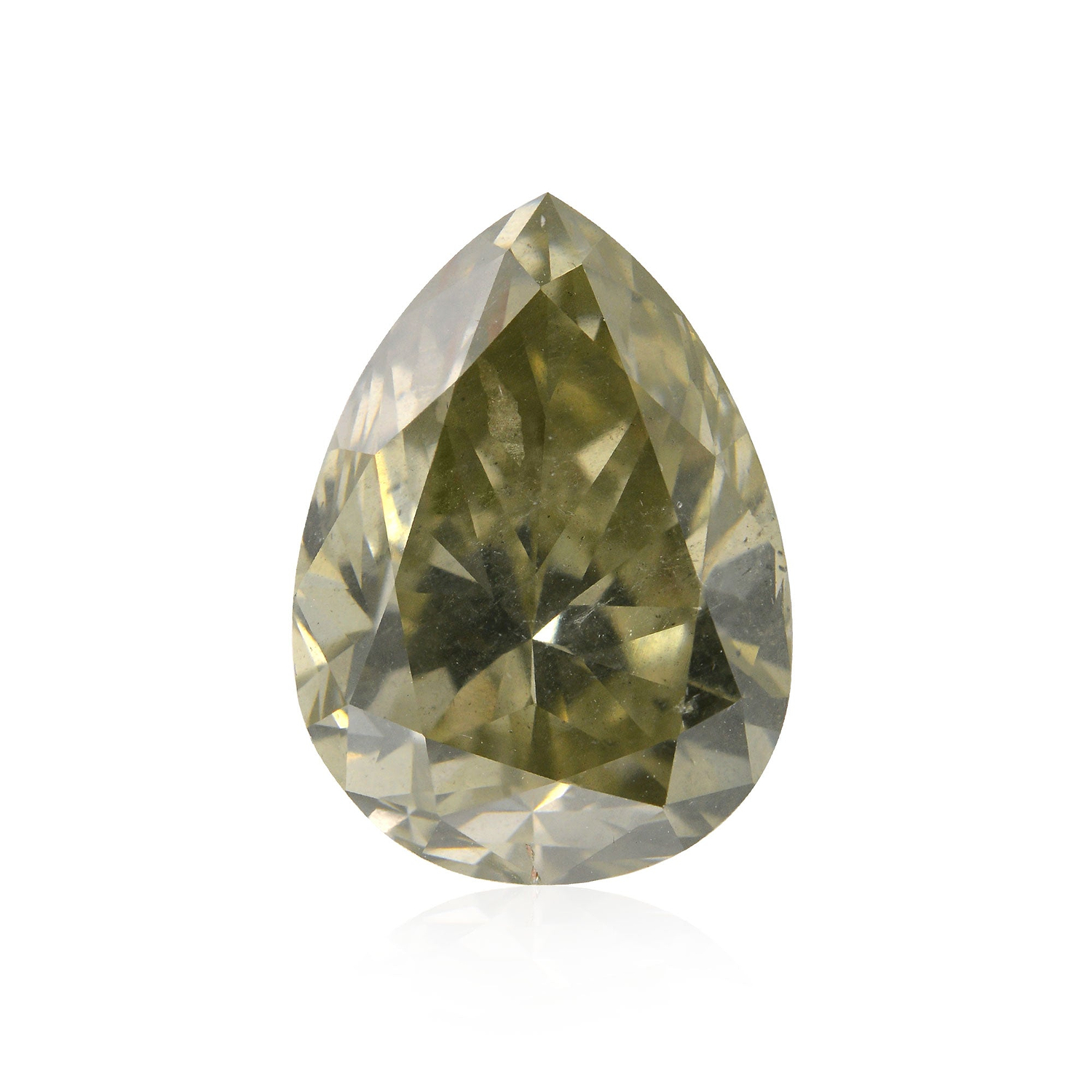 5.60 Carat Chameleon Pear Diamond (I1) GIA