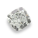 1.05 Carat Very Light Green Cushion Diamond VVS1 GIA