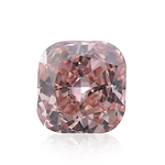 0.35 Carat Fancy Intense Pink Cushion Diamond SI2 GIA