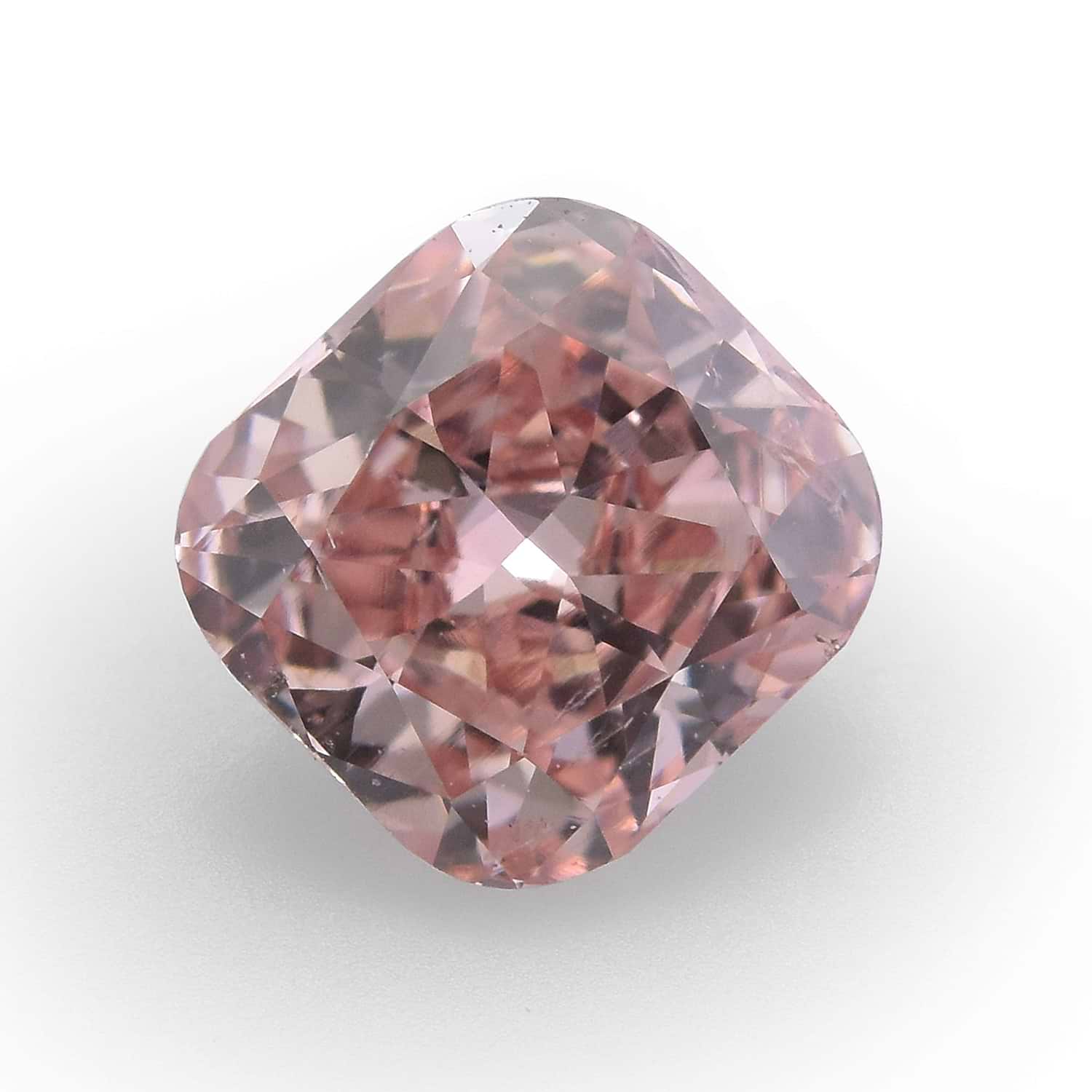 0.35 Carat Fancy Intense Pink Cushion Argyle Diamond SI2 GIA