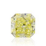0.71 Carat Fancy Yellow Radiant Diamond VVS2 IGI