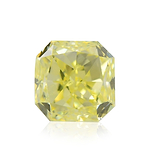 0.40 Carat Fancy Yellow Radiant Diamond (VS2)