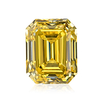 5.01 Carat Fancy Vivid Yellow Emerald Diamond VVS2 GIA