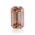 0.26 Carat Fancy Brown Pink Emerald Diamond (SI2) GIA