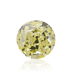 1.31 Carat Fancy Yellow Round Brilliant Diamond SI2 GIA