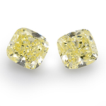 14.71 Carat Fancy Yellow Cushion Diamonds VS2