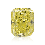 1.56 Carat Fancy Intense Yellow Radiant Diamond SI1 GIA