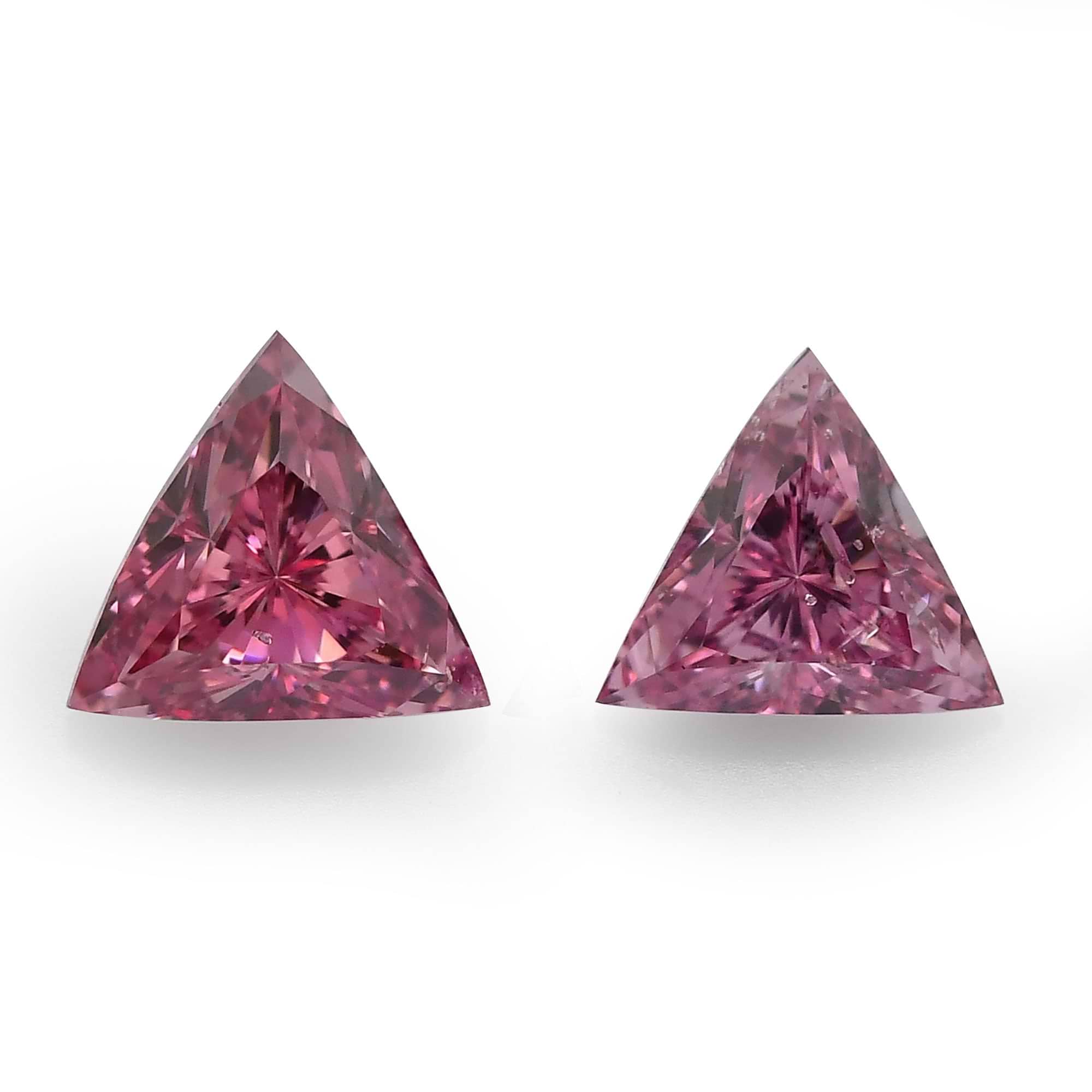 fancy　purple　pink pink diamond