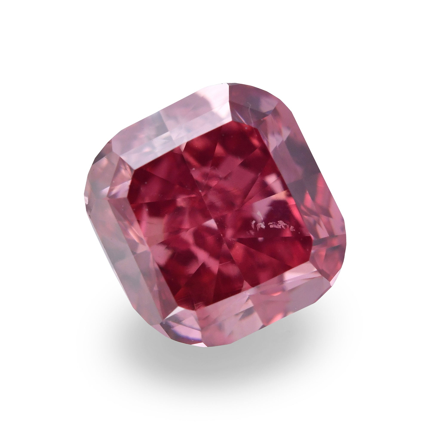 1.04 Carat Fancy Red Cushion Diamond VS2 GIA