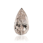 0.26 Carat Light Pink Pear Diamond SI2 GIA
