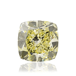 9.50 Carat Fancy Yellow Cushion Diamond VVS1 GIA